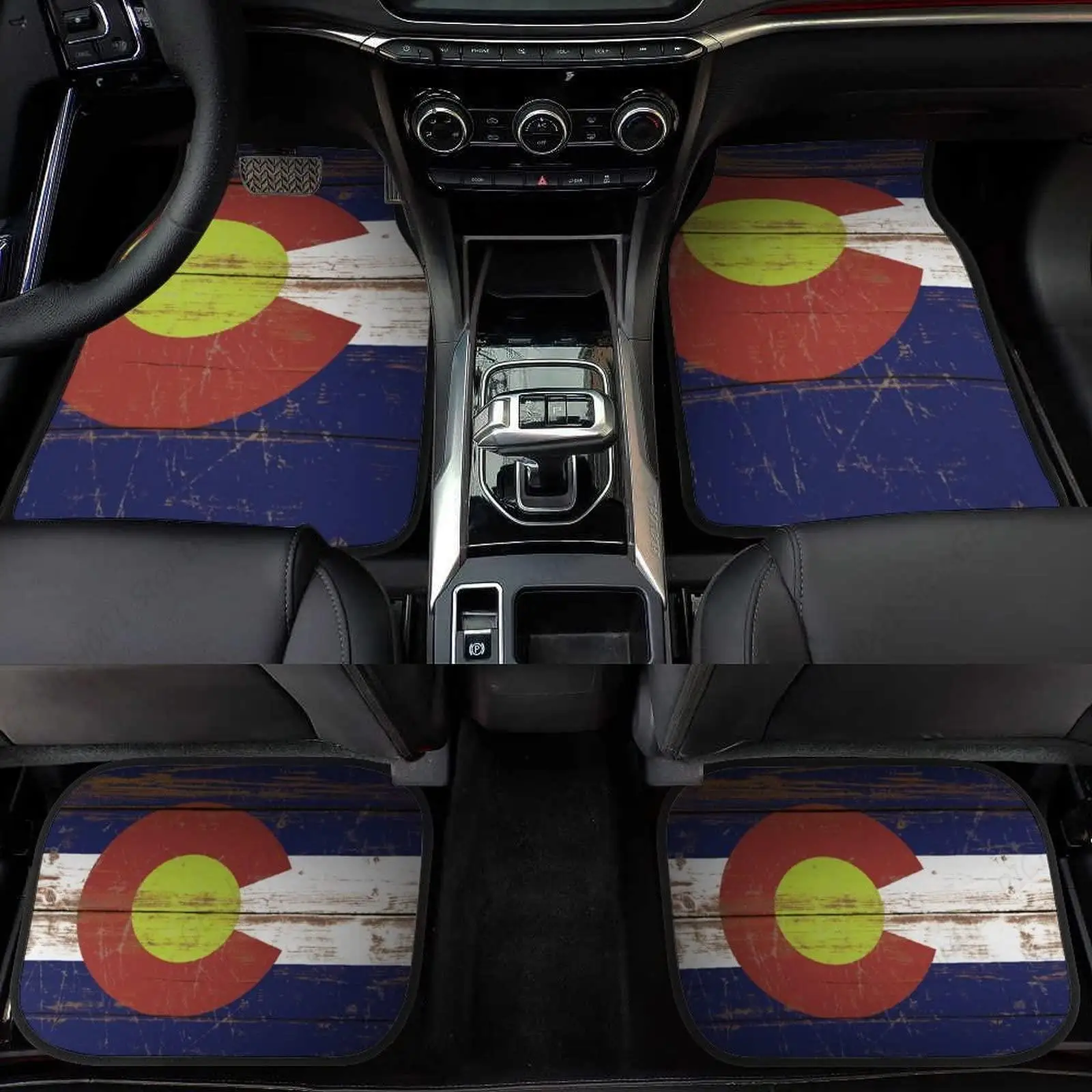 

Банра Л Estado Колорадо, 4-значный, Alfombrillas Para El Suelo L Coche, Alfombras Para El Coche, Juegos Completeos, Ajuste Univers
