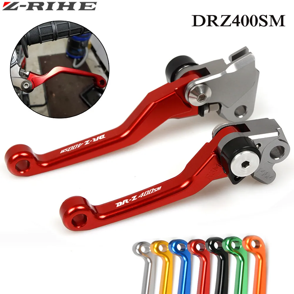 

DR250R 1997-2000 For Suzuki DRZ400SM DRZ400S DRZ 400 SM 2000-2017 2016 2015 2014 CNC Dirt Bike FLEX Pivot Brake Clutch levers