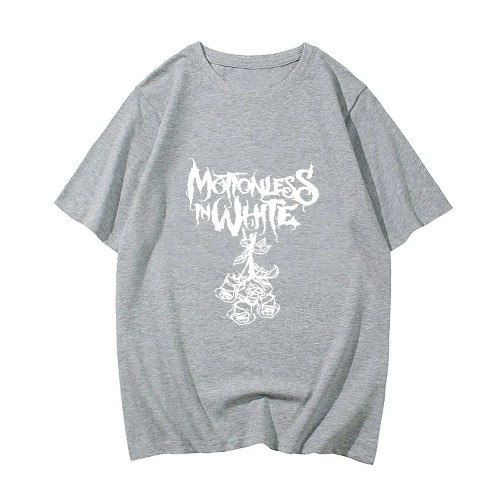 Motionless InWhite T-shir Funko Pop Gothic Cotton Tee-shirt Short Sleeve Fashion Tshirt Ropa Hombre O-neck Comfortable Clothes