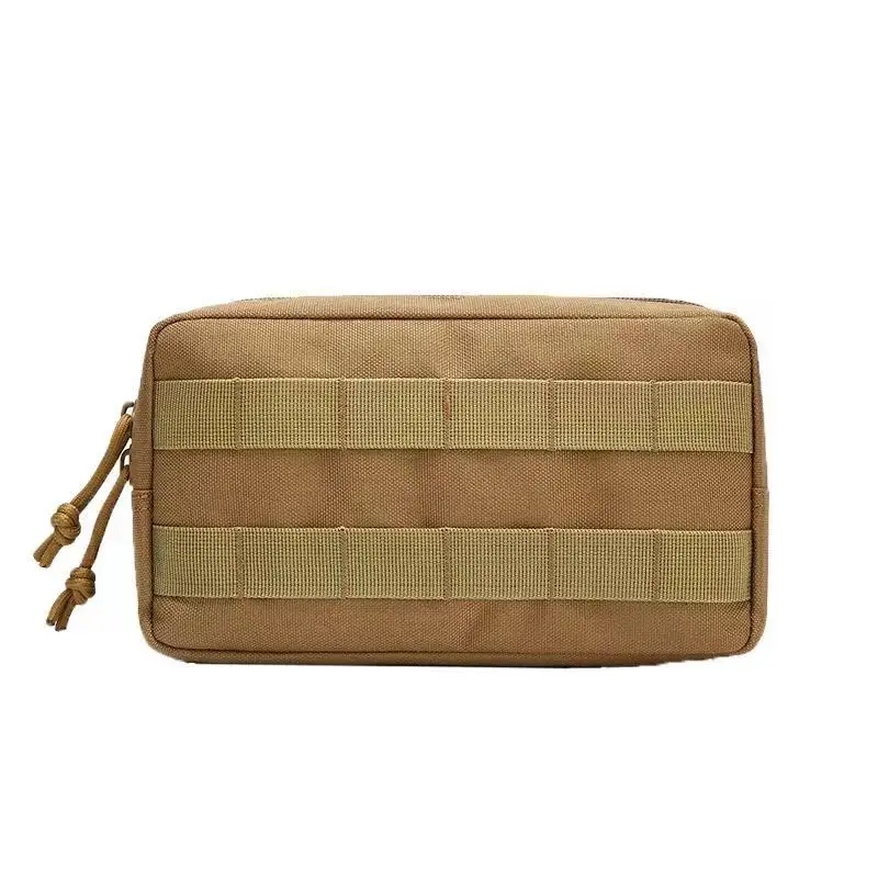 Cinturón de cintura multifuncional para entrenamiento militar, bolsa colgante rectangular para exteriores, bolsa de almacenamiento de herramientas