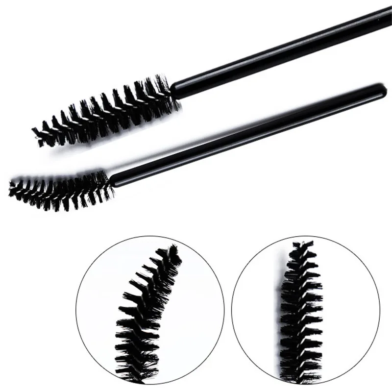 1/3/10PCS Disposable Brush Crystal Lash/Brow Makeup Brush Diamond Handle Mascara Wand Eyelash Extension Tool Cosmetic