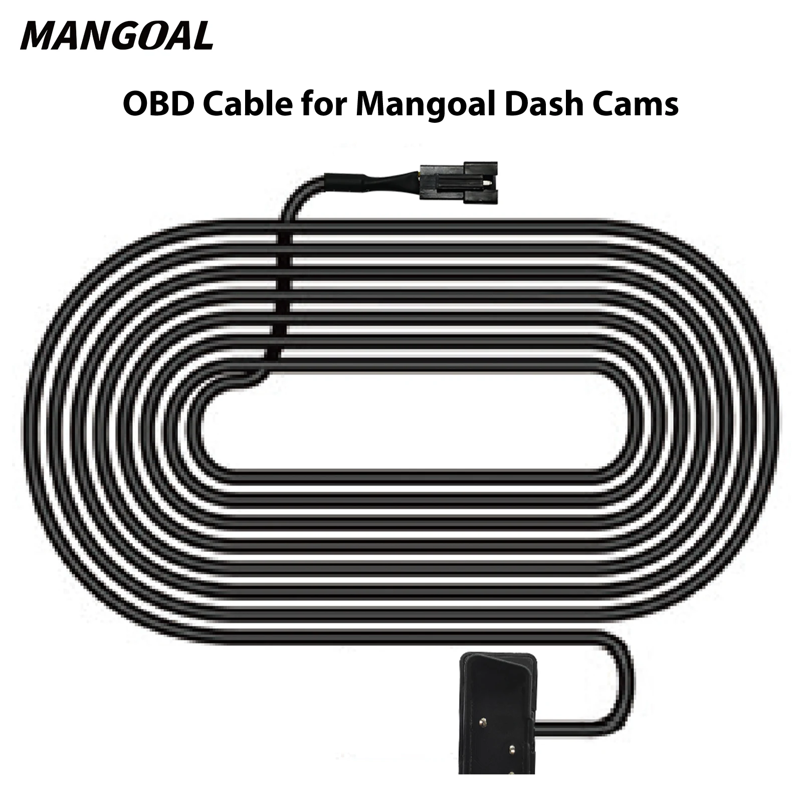 

OBD-кабель, адаптер питания для Mangoal Dash Cams, обновление парковки, мониторинг, комплект жестких проводов, аксессуары