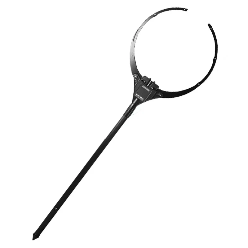 

Automatic aluminum alloy telescopic riot-proof steel fork, self-defense catcher, explosion-proof waist fork, security equipment