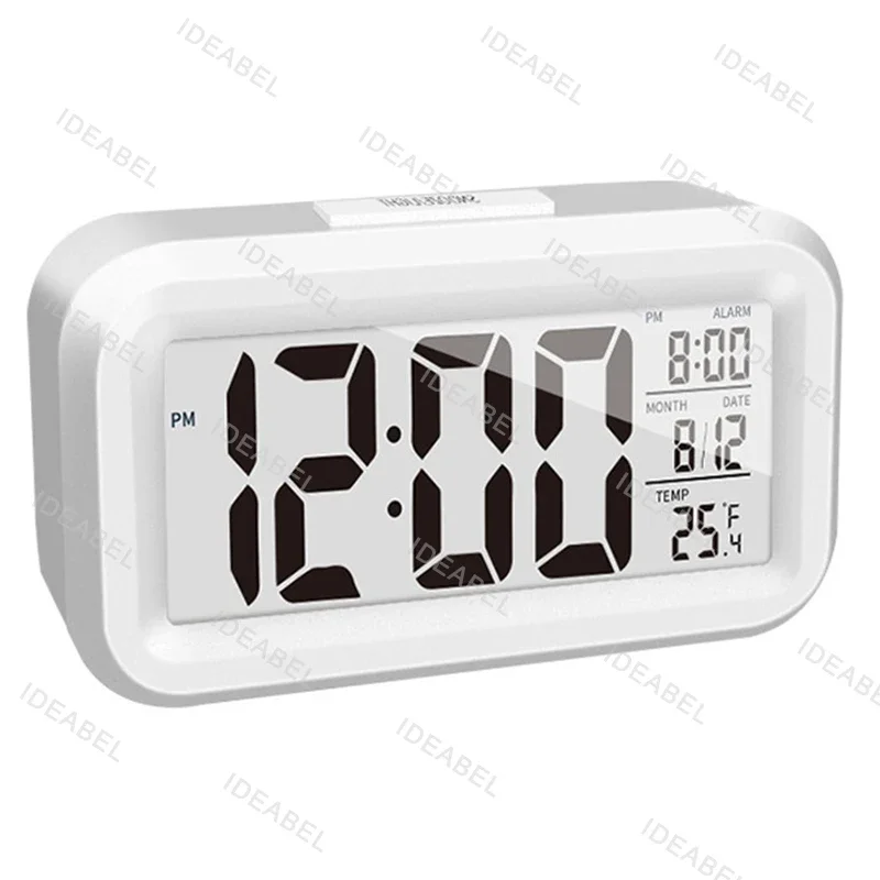Electronic Alarm Clock Elderly Student Luminous Clock Silent Large Characters Creative Children Smart Home Bedside Alarm Clock