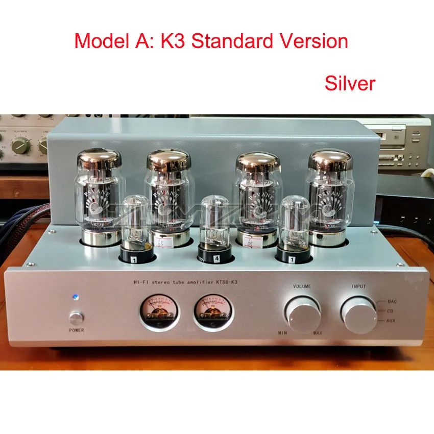 ZJMZYM Kt88 k3 Röhren fieber verstärker Heimkino-HiFi-Audio verstärker mit Bluetooth 5,0 Audio röhren verstärker 45w × 2 10