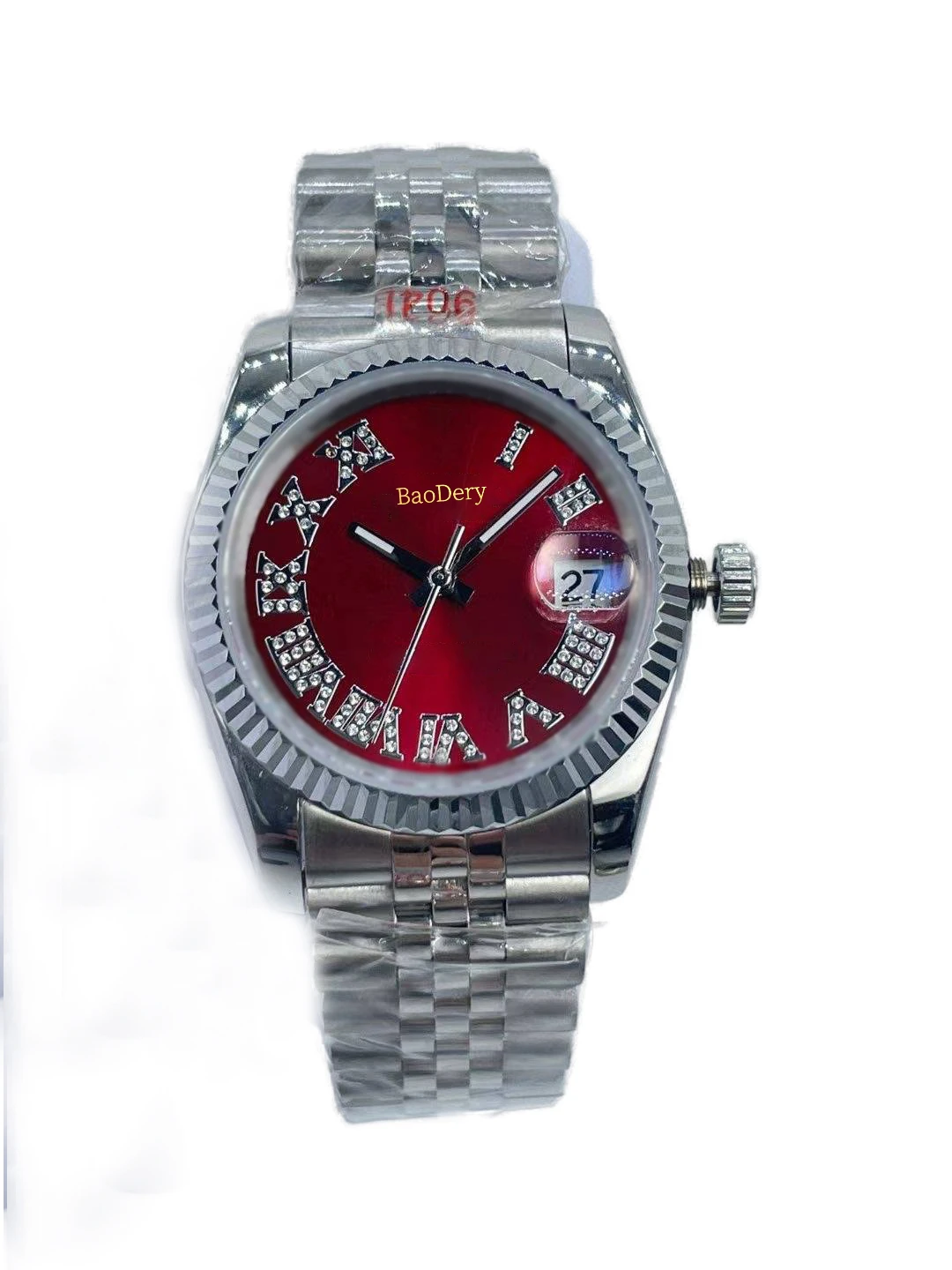 Customized Logo36mm Luxury ladies' watch, 904 stainless steel and sapphire mirror, mechanical movement, menus gifts