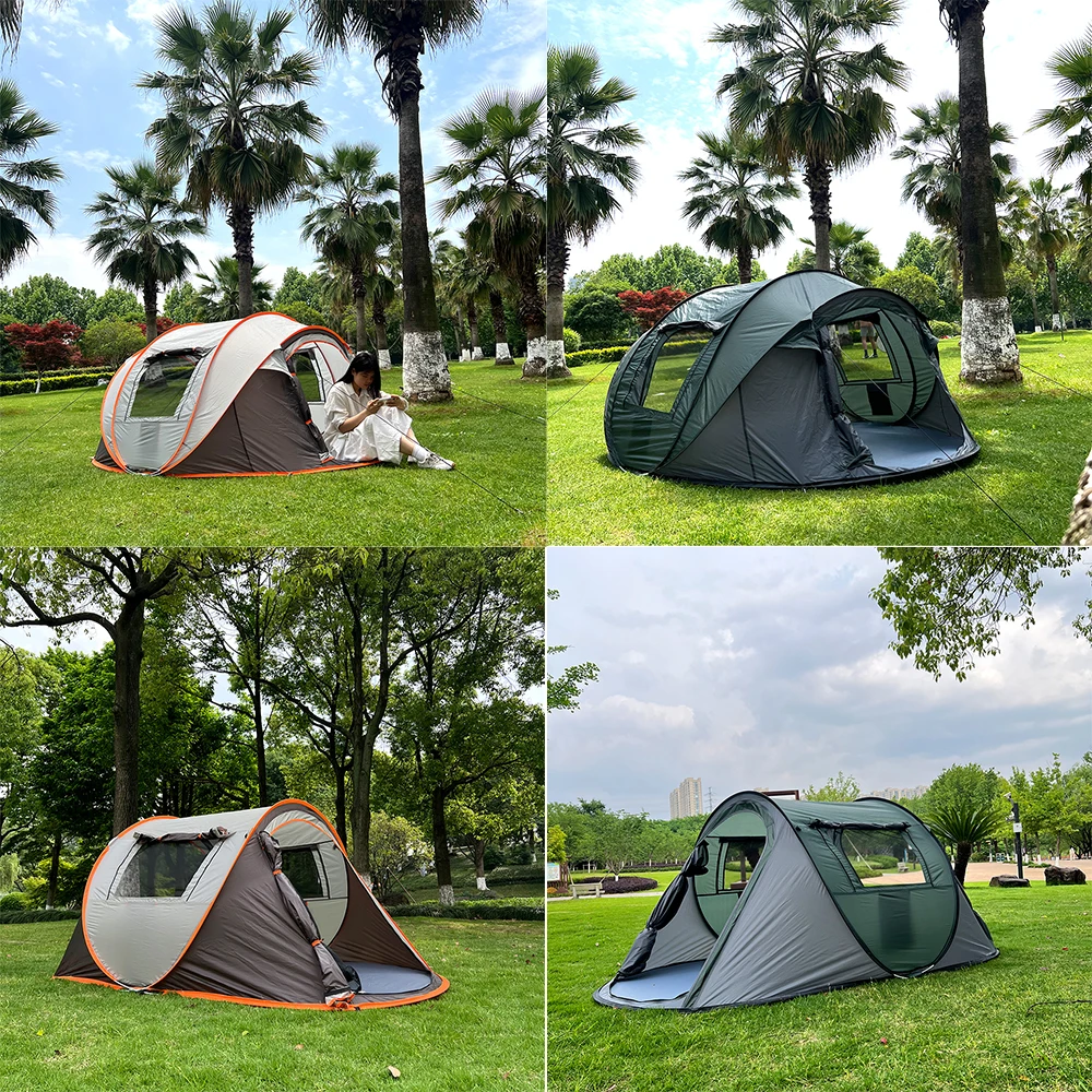 

A pop-up tent that doesn't need to be set up, family tent, park tent, travel tent, outdoor tent, perfect for camping and hiking