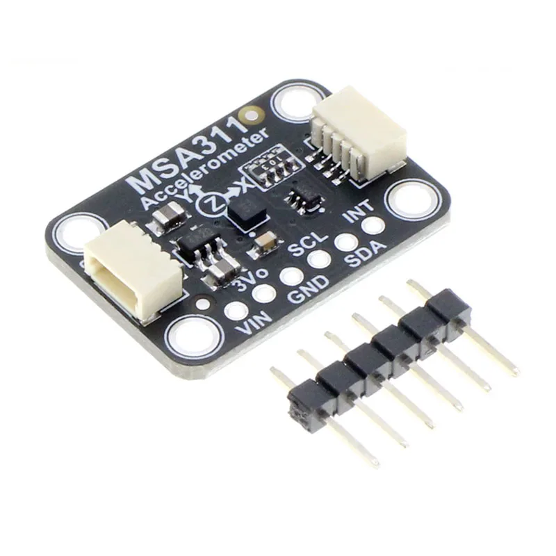 MSA311 Module 12-Bit 3-Axis Digital Accelerometer Breakout Board - STEMMA QT / Qwiic Compatible I²C Interface DC 3.3-5V