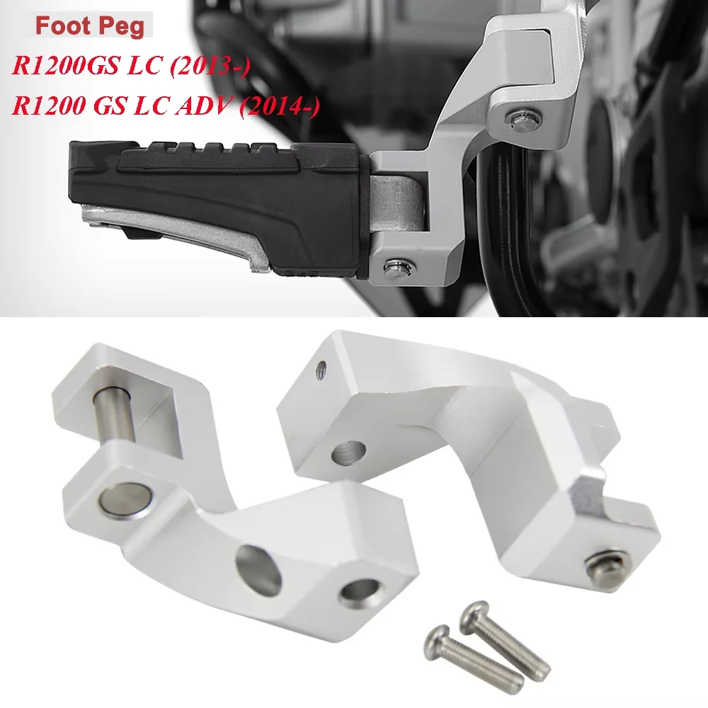 

Foot peg Motorcycle Passenger Footpeg Lowering Kit For BMW R1200GS LC 2013 to 2017 2018 R 1200 GS LC ADV 2014 to 2018 R1200GS L