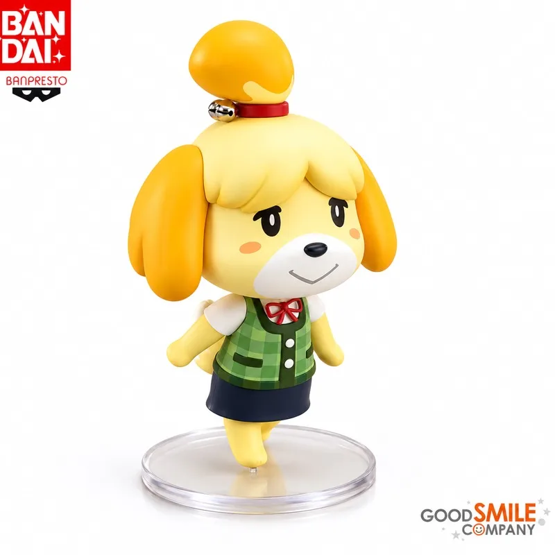 In Stock Bandai Original Banpresto Gsc Animal Crossing Isabelle Action Figure Model Doll Brand New Boxed Anime Characters Toys - view 4