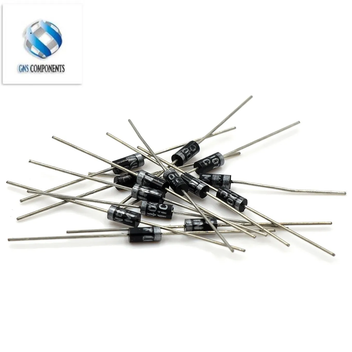 1000pcs 1N4007 high-power rectifier diode IN4007 1A/1200V in-line DO-41