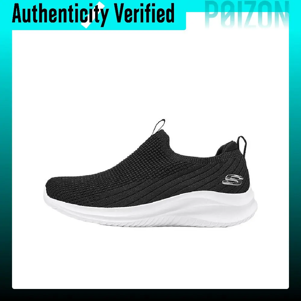 Skechers Sport Abrasion Resistant Low top Casual Shoes Women's Black White 897925-BKW