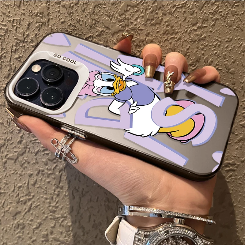 Чехол с изображением аниме «Дональд Дак» для Samsung Galaxy S25 Edge S24 S23 S22 S21 S20 Ultra Plus FE A56 A36 A26 A17 A07 Matte Cover