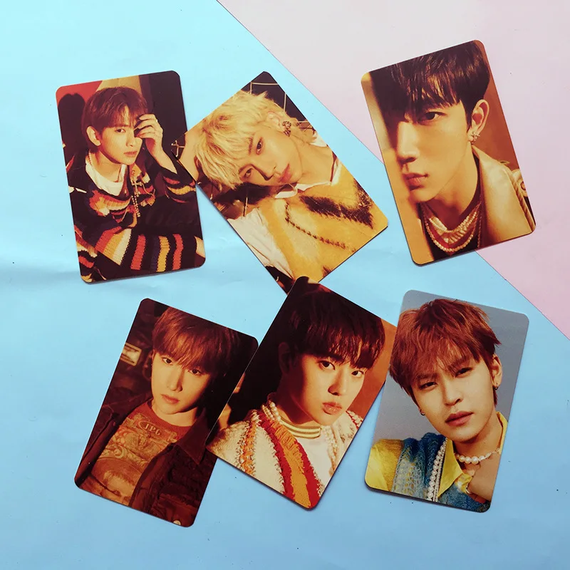 Kpop New TEMPEST Photocards LOMO Cards Fans Collection Costume Props For Fans