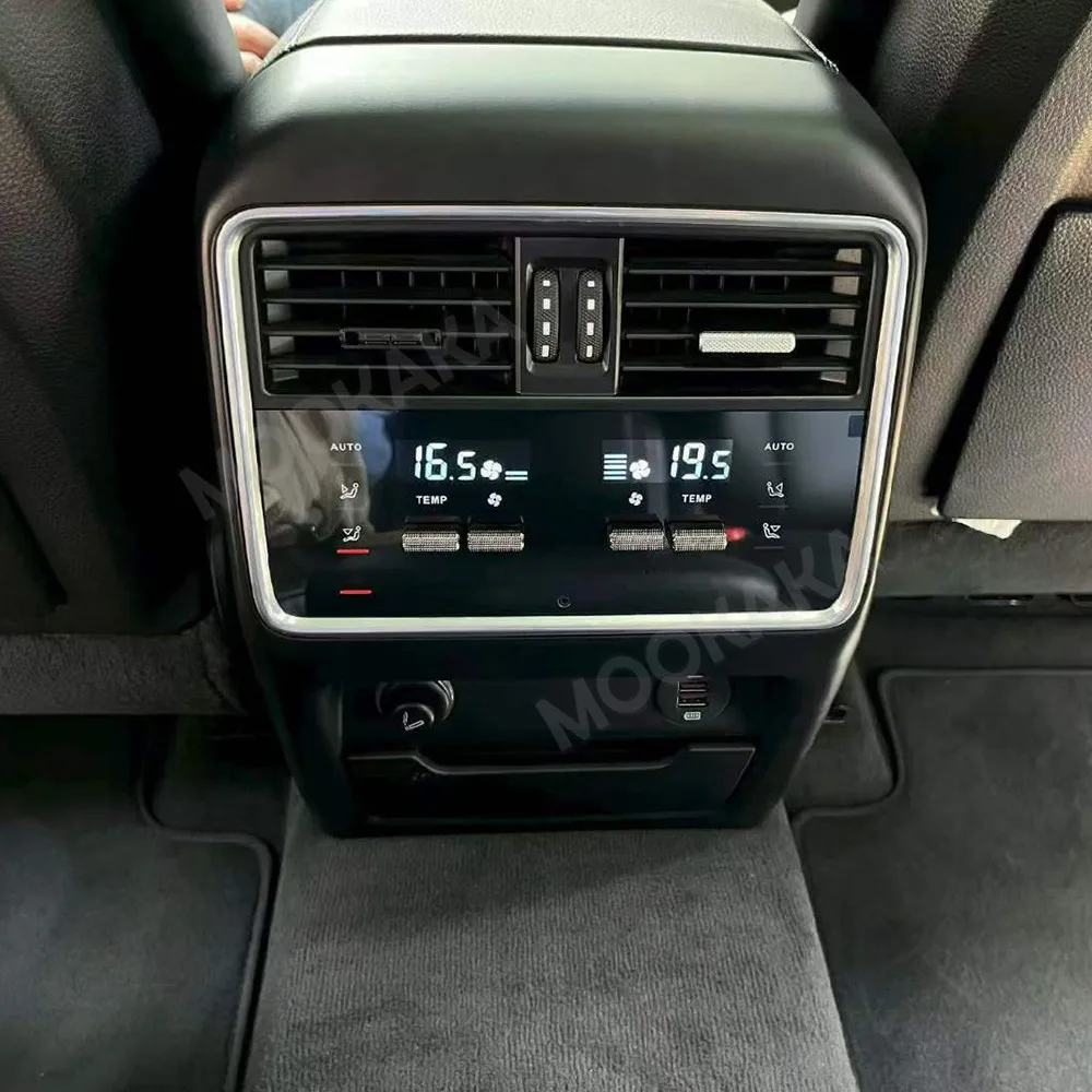 Rear AC Climate Control Panel For Porsche Cayenne 2010~2017 LCD Display Rear Seat Air Conditioning Touch Screen Replacement Part