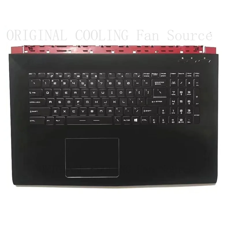 R+  For MSI GE72 2QD MS-1792 MS-1791 Palmrest Cover keyboard bezel Backlit keyboard