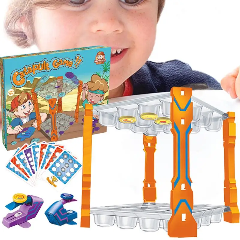 Kids Launching Toys Funny Table Game Toy Set Interactive Toys Multiplayer Family Game Set Children Outdoor Game Toys Board Games