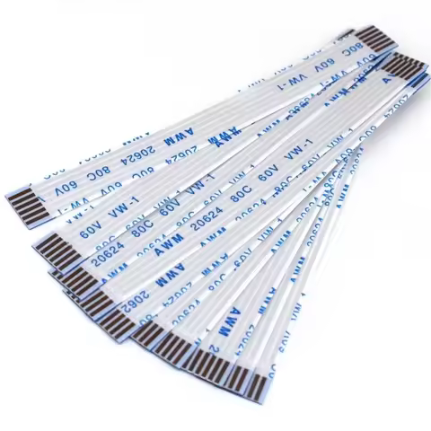 10PCS Flat Flexible Cable FFC FPC AWM 20624 80C 60V VW-1 FFC-0.5MM 1.0MM4P 6 8 10 12 14 16 18 20 24 26 30 32 34 40Pin