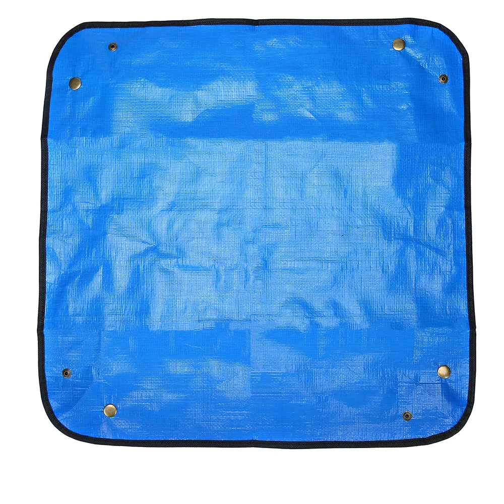 50/66/100CM Planting Mat PE Gardening Potting Mat Gardening Pad Waterproof Foldable Pot Gardening Mat Transplanting Plant Pad