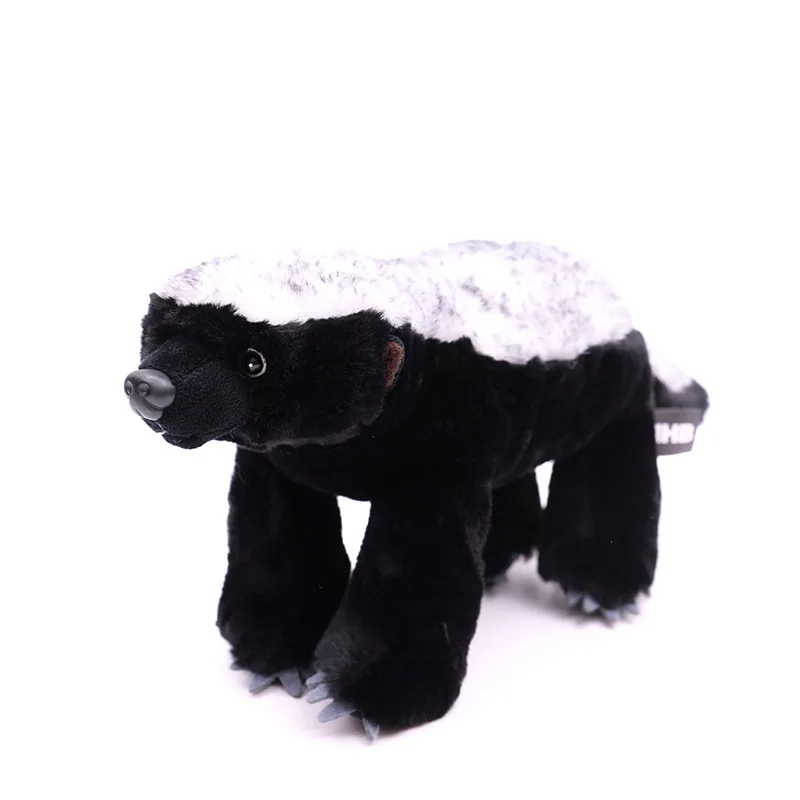 

Black and white plush 40cm skunk doll, children's sleeping companion, cute pet, soothing souvenir gift