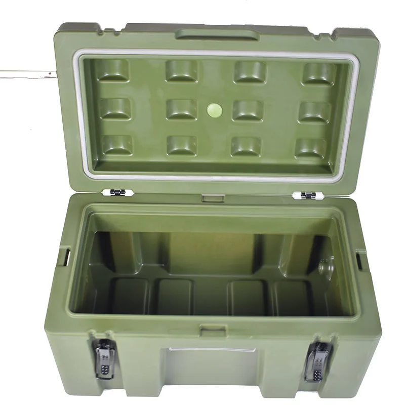 Plastic box moistureproof box car trunk props portable outdoor toolbox locker instrument