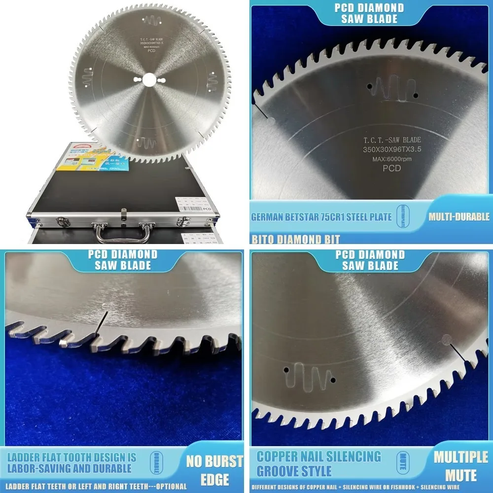 350mm Uddelohm Large Size Circular Saw Blade for Wood Cutting, OEM Customizable, Durable Carbide Tipped, High