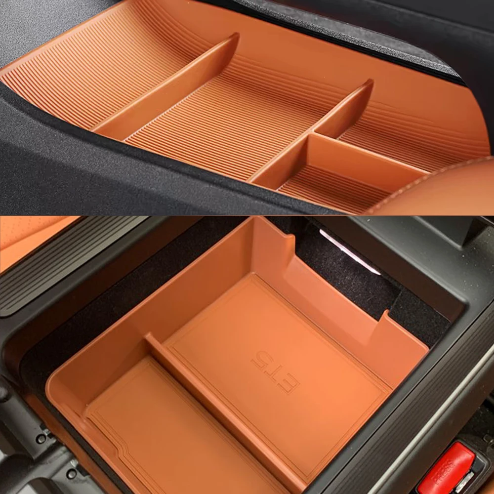 

For NIO ET5 ET5T Touring 2023 2024 Car Central Control Down Storage Box Container Armrest Storage Box Decoration Accessories