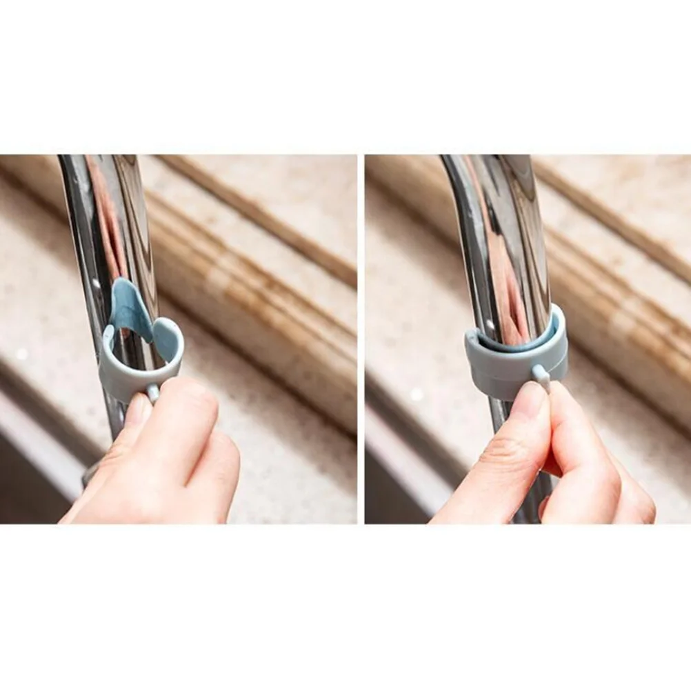 

3Pcs Adjustable Clip-on Sink Basket Drain Rack for 22-24cm 15-18cm Faucets Practical Kitchen Organizer Accessories