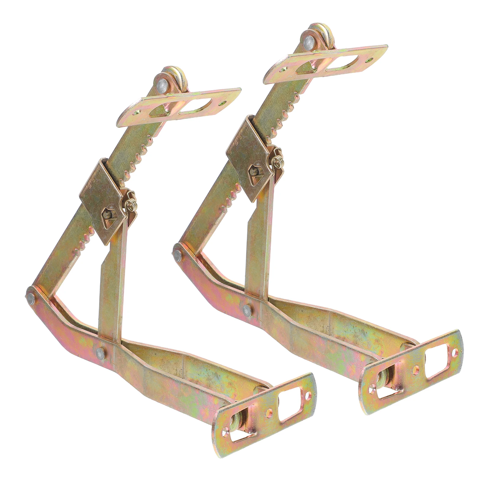 

2pcs Massage Bed Lift Bracket Adjustable Frame Fold Angle Furniture Hinge Desk Support Iron Sofa Armrest Mechanism Multilevel