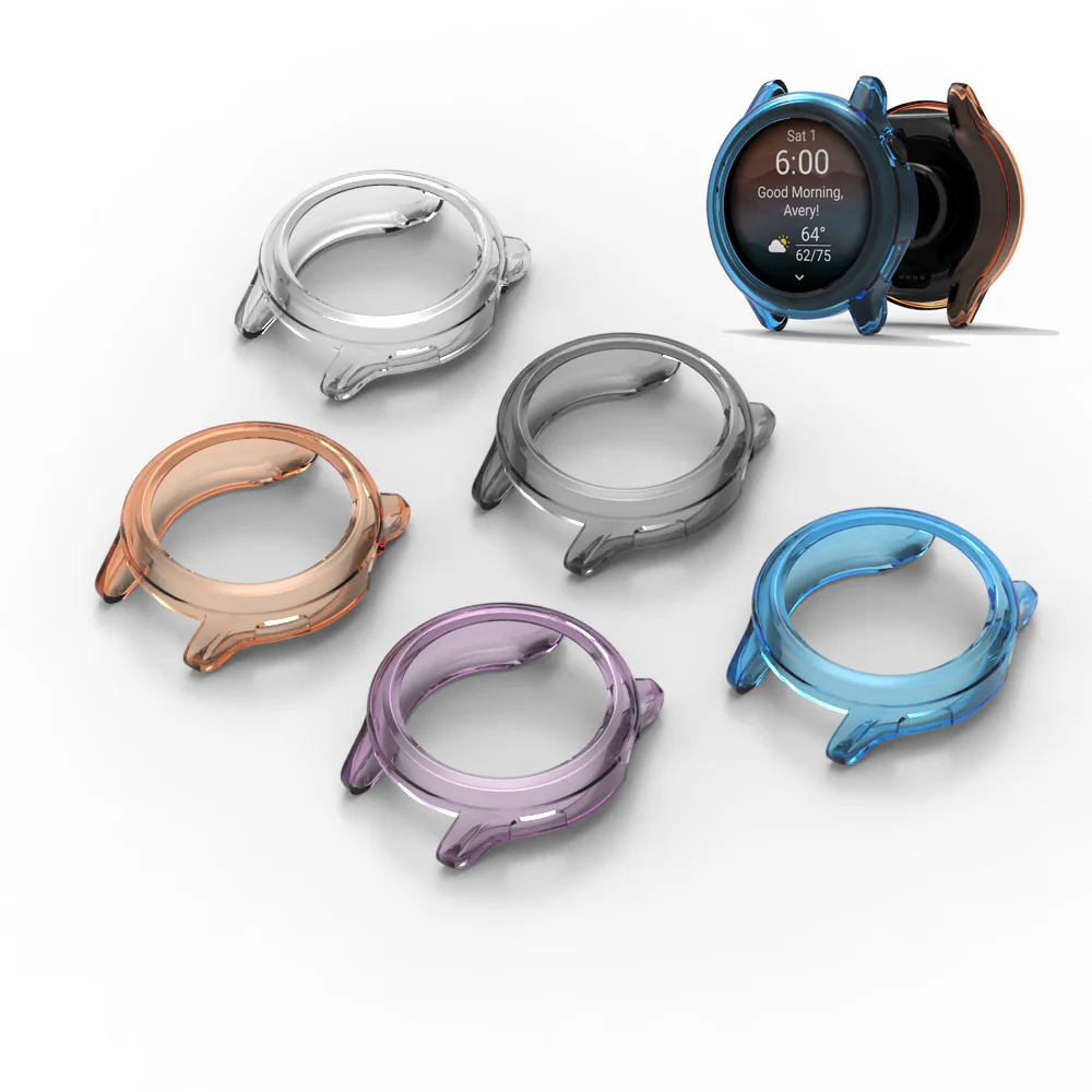 

1 мягкий чехол-бампер из ТПУ для Garmin Vivoactive 6, защитный чехол для умных часов