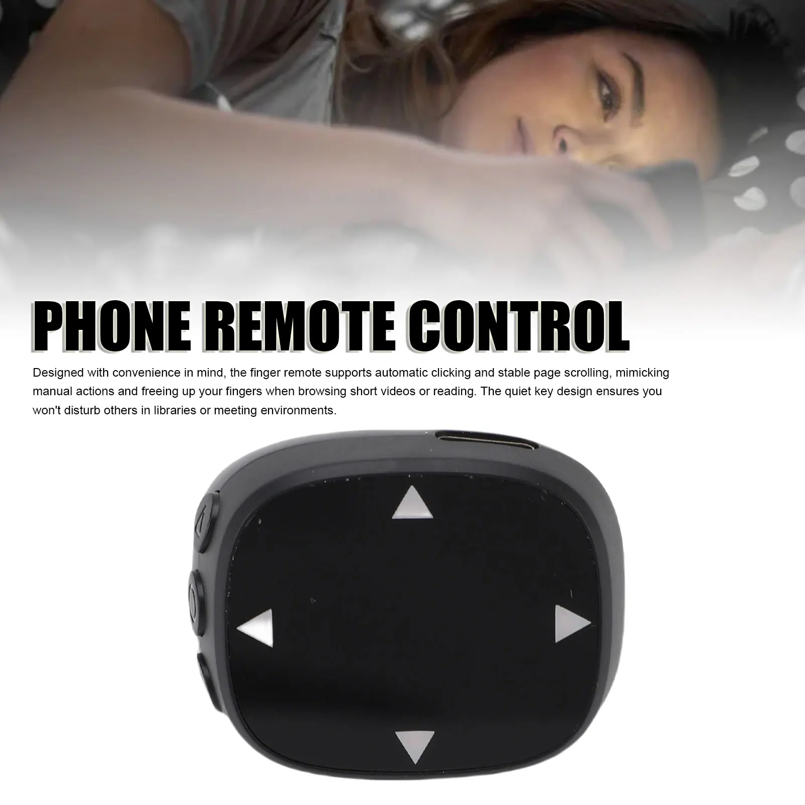 الصفحة تيرنر الفرس المحمولة حتى أسفل التمرير الموسيقى التبديل المضادة للتدخل الإصبع بلوتوث التحكم عن بعد للكمبيوتر اللوحي