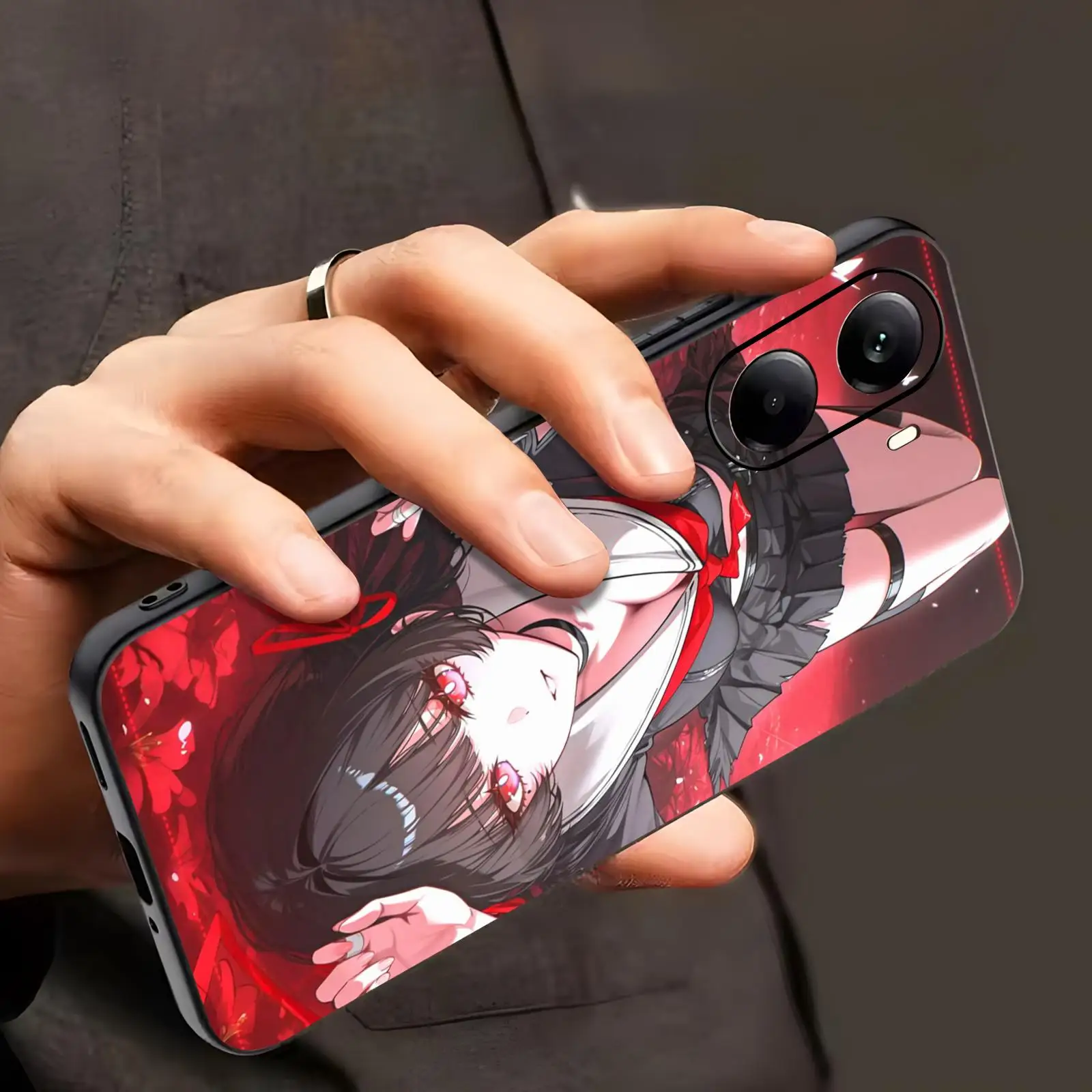 Wuthering Waves CHISA  Phone Case For Xiaomi POCO M7 M6 M5 X7 X6 X5 F7 F6 F5 Pro 5G Soft black Shockproof Cover