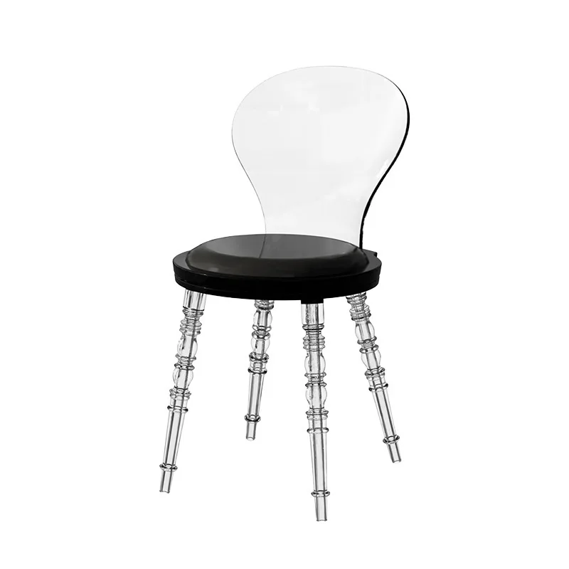 

French dining chair home simple balcony modern Nordic restaurant furniture