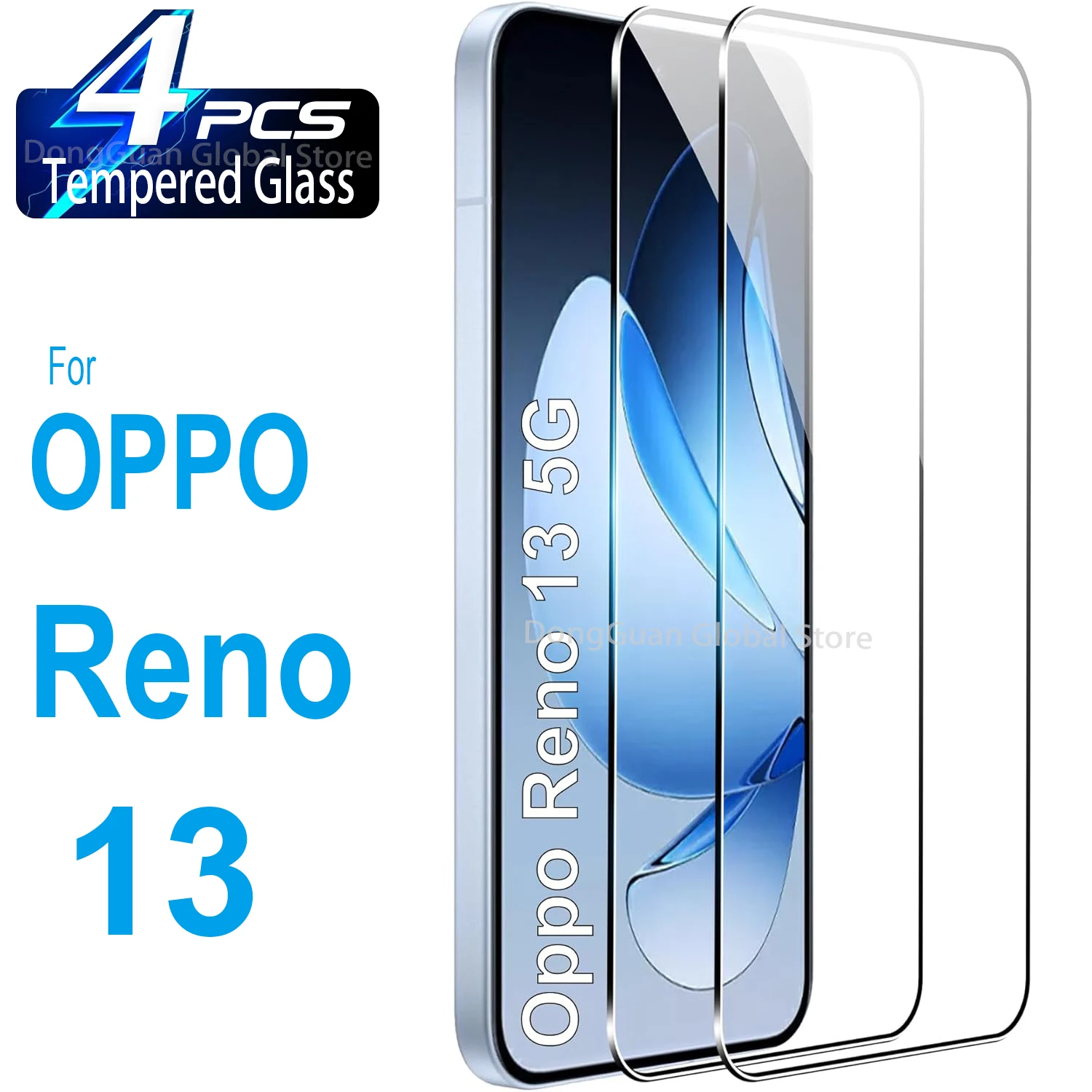 Für OPPO Reno 13 5G gehärtetes Glas Displayschutzfolie – Detail 1