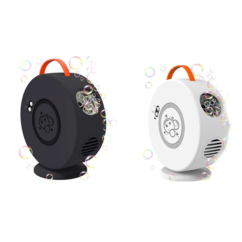 أداة صنع فقاعات قابلة لإعادة الشحن للأطفال ، دوارة أوتوماتيكية ، ألعاب فقاعات 90 درجة و 50 درجة ، سهلة التركيب ، خارجية