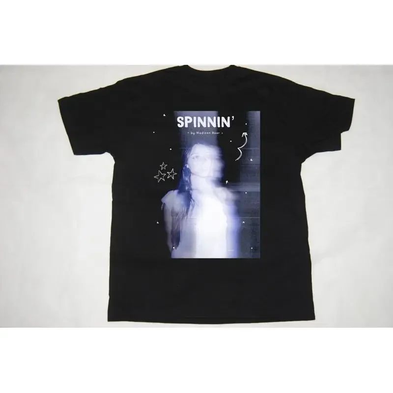 Madison Beer Music For Lovers Black T Shirt Cotton