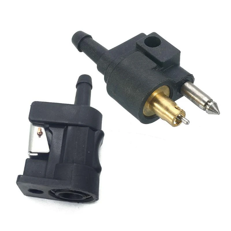 

Line Quick Release Connector 1/4" 6mm Line Joint Coupler End Fitting for Outboard Motor