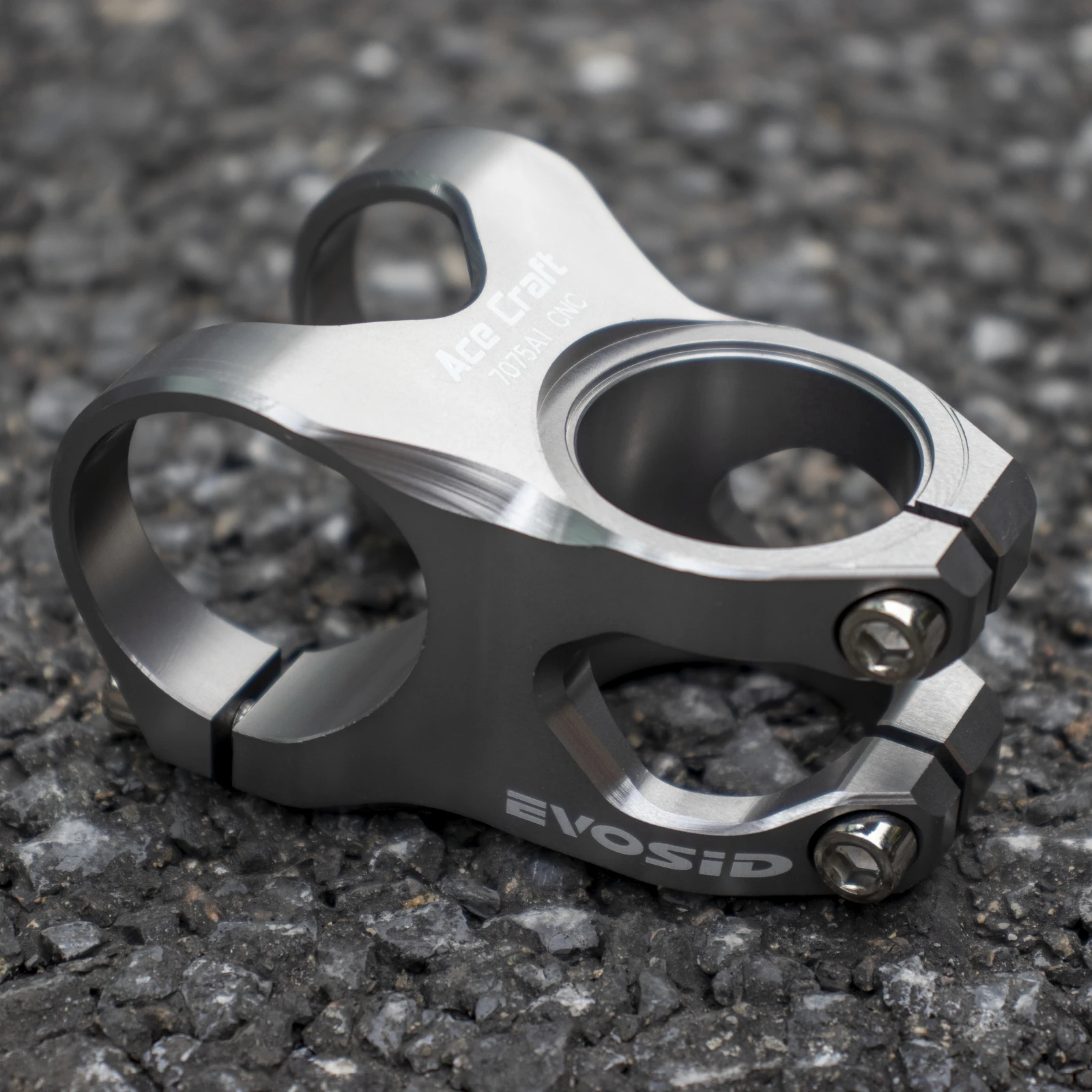 EVOSID Ultraleichter Mountainbike-Vorbau 100 g MTB-Kraftvorbau 31,8 mm Hochfester Rennrad-Lenkervorbau aus Aluminiumlegierung DH AM