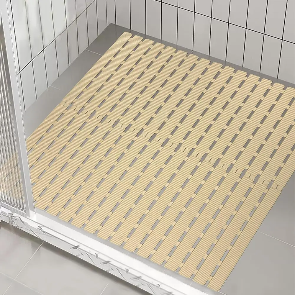 

Bathtub Mat Non Slip,Super Soft Bath Mat for Tub 24 X 24 Inch,Shower Mat Non Slip with Suction Cups and Drain Holes,Bat