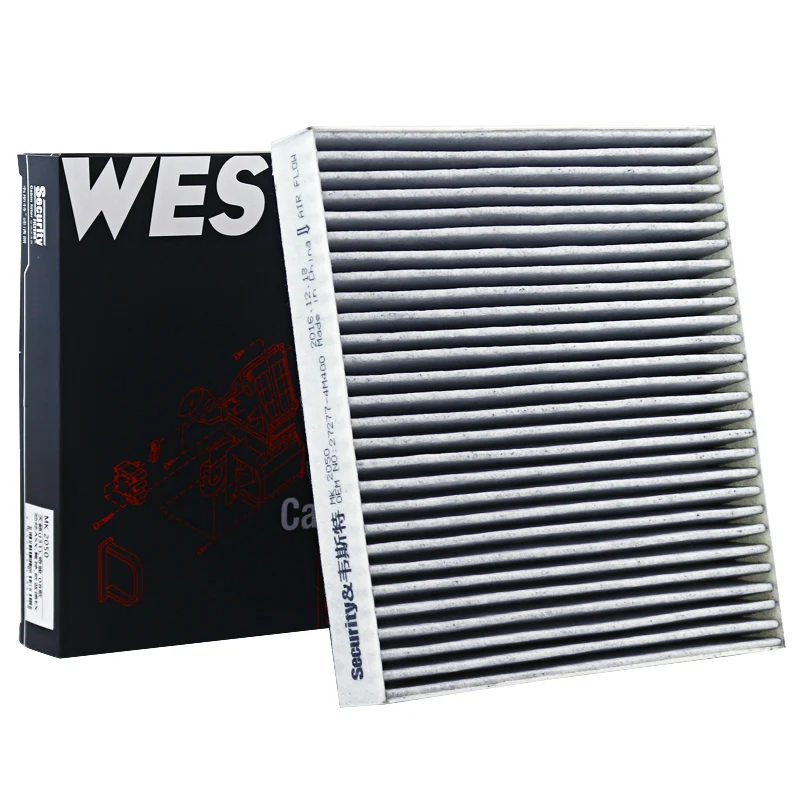 WESTGUARD MK2050 Cabin Filter For NISSAN Kicks ALTIMA(L34Z) Sylphy RENAULT Captur 1.2 TCe 120 27277-5RF0A 27277-6CT0A-B252