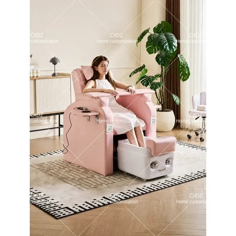 High End Multifunctional Barber Chair for Manicure and Hair Salon Styling Seat