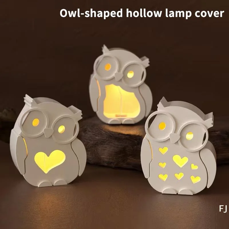 [YU]7-piece Owl-shaped Silicone Mold Set, Suitable For DIY Making Of Plaster, Resin, Microceramic And Other Handicrafts.