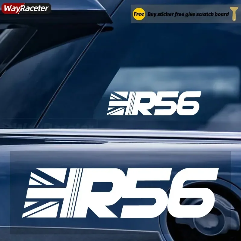Reflective Union Jack Door Body Window Sticker For MINI Cooper S R50 R52 R53 R56 R57 R58 R59 R55 F54 R60 F60 F55 F56 F57 R61 JCW