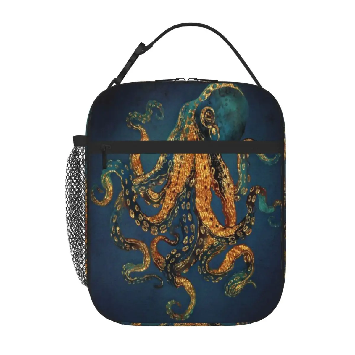 Hot Sale Underwater Dream IV Fruit Print Nylon Lunch Bag Lake Picnic Foldable Lunch Bag