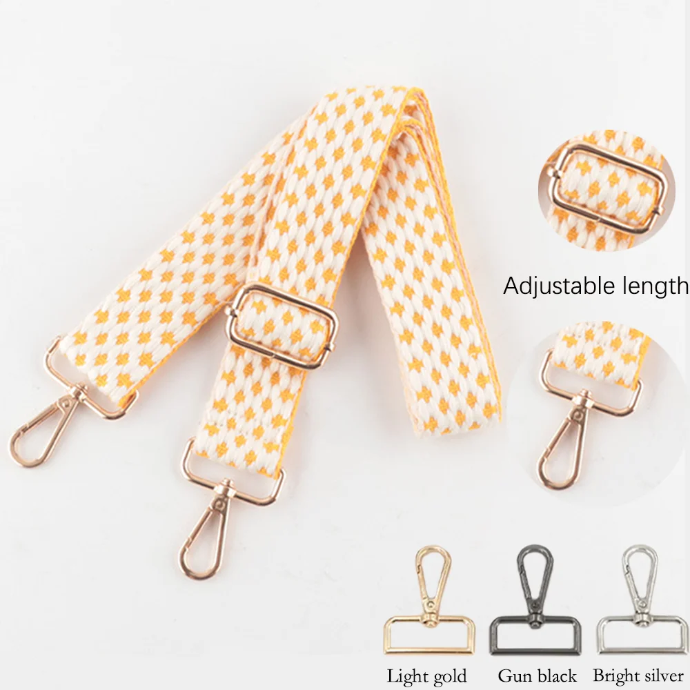 

Nylon Shoulder Strap Diy Exquisite Embroidery Universal Fashionable Durable Precision Woven Diagonal Shoulder Strap 3.8CM