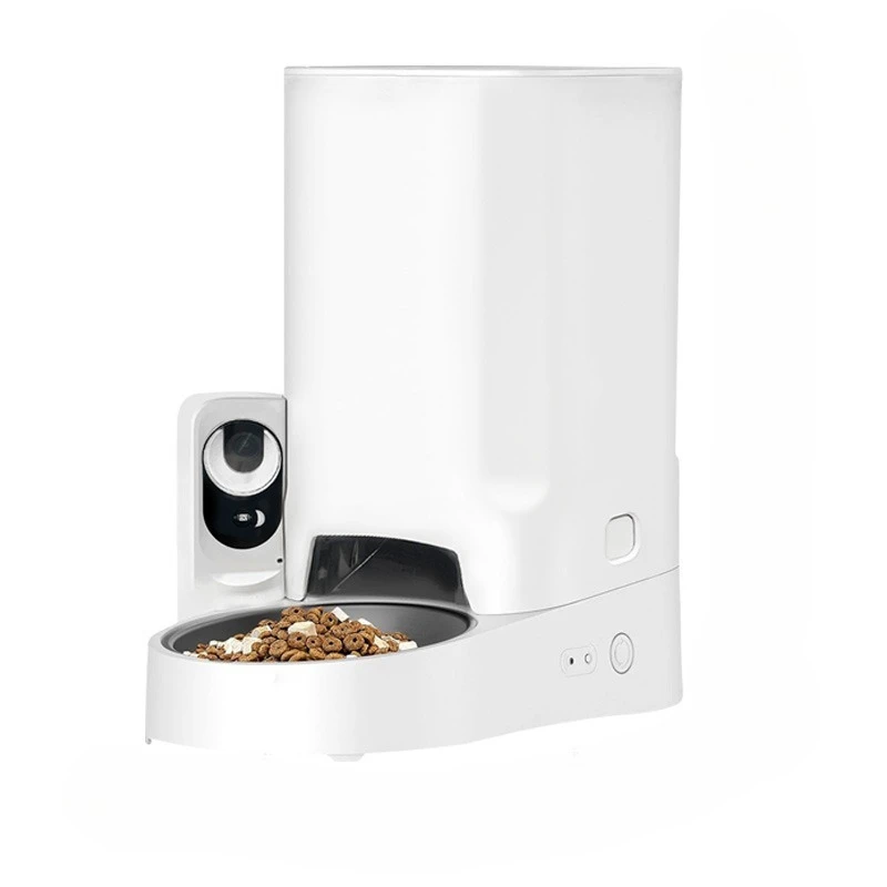 

Automatic feeder voice control cat 4L intelligent remote pet cat dog food timing quantitative feeding machine