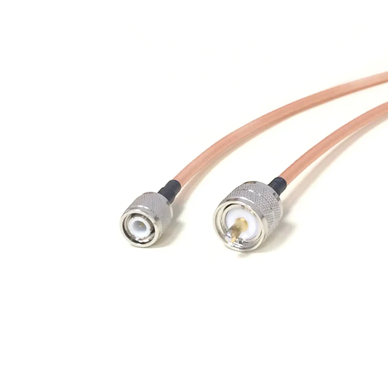 

High-quality Low-attenuation UHF Male Plug PL259 Switch TNC Male Pigtail Cable RG142 50CM 20" Adapter