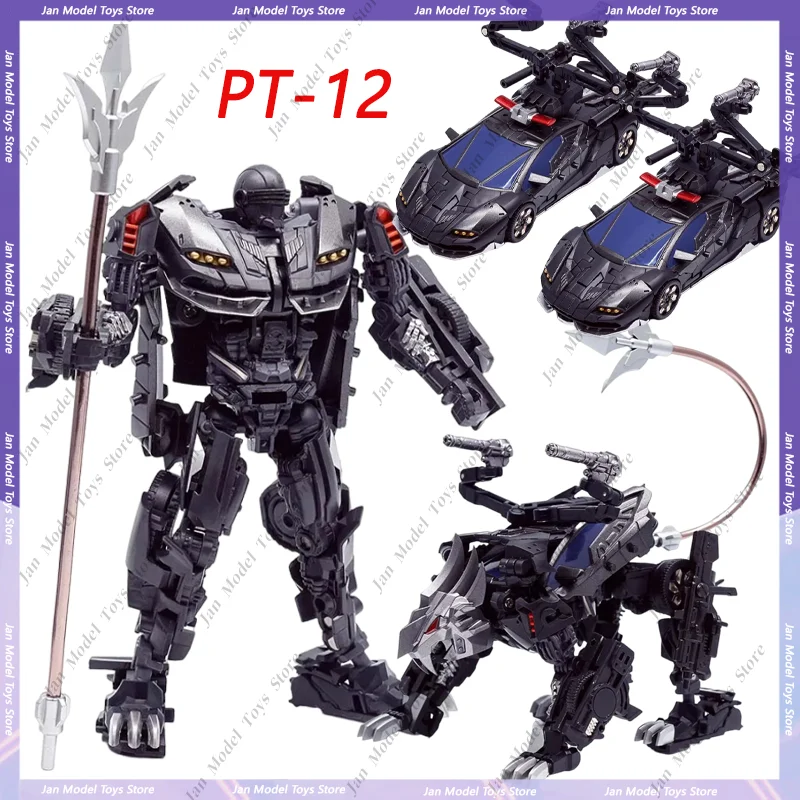 Instock Transformation Toy PANGU MODEL Hot Rod PT-12 PT12 BLACK DRAGON Suanli Action Figure Toy Collection Christmas Gift Custom