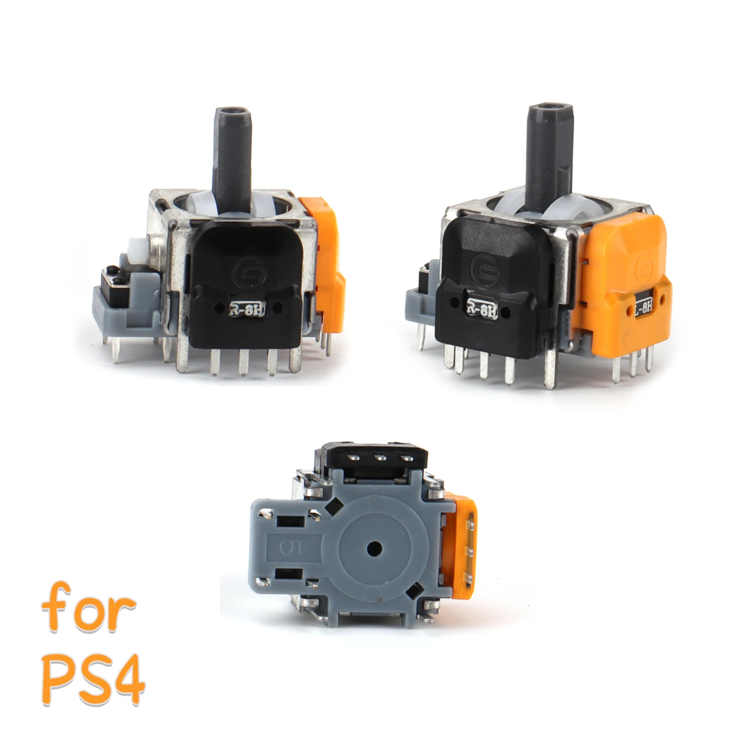 Sensor Analógico 3D Substituição do Thumbstick, Hall Effect Joystick, Peças de Reparo do Controlador, Acessório para PS5, PS4, Xbox One Series