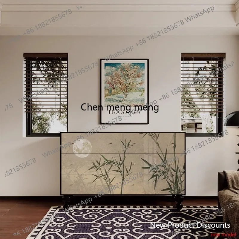 Armários de Sala de Estar e Quarto L6080, Armários de Cozinha em Madeira Antiga, Móveis de Armazenamento para Sala de Estar e Salão, Vitrine